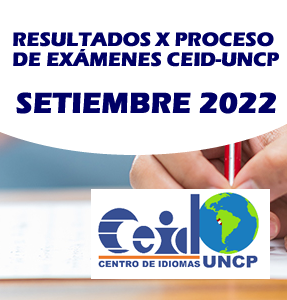 RESULTADOS X PROCESO DE EXÁMENES CEID-UNCP 2022